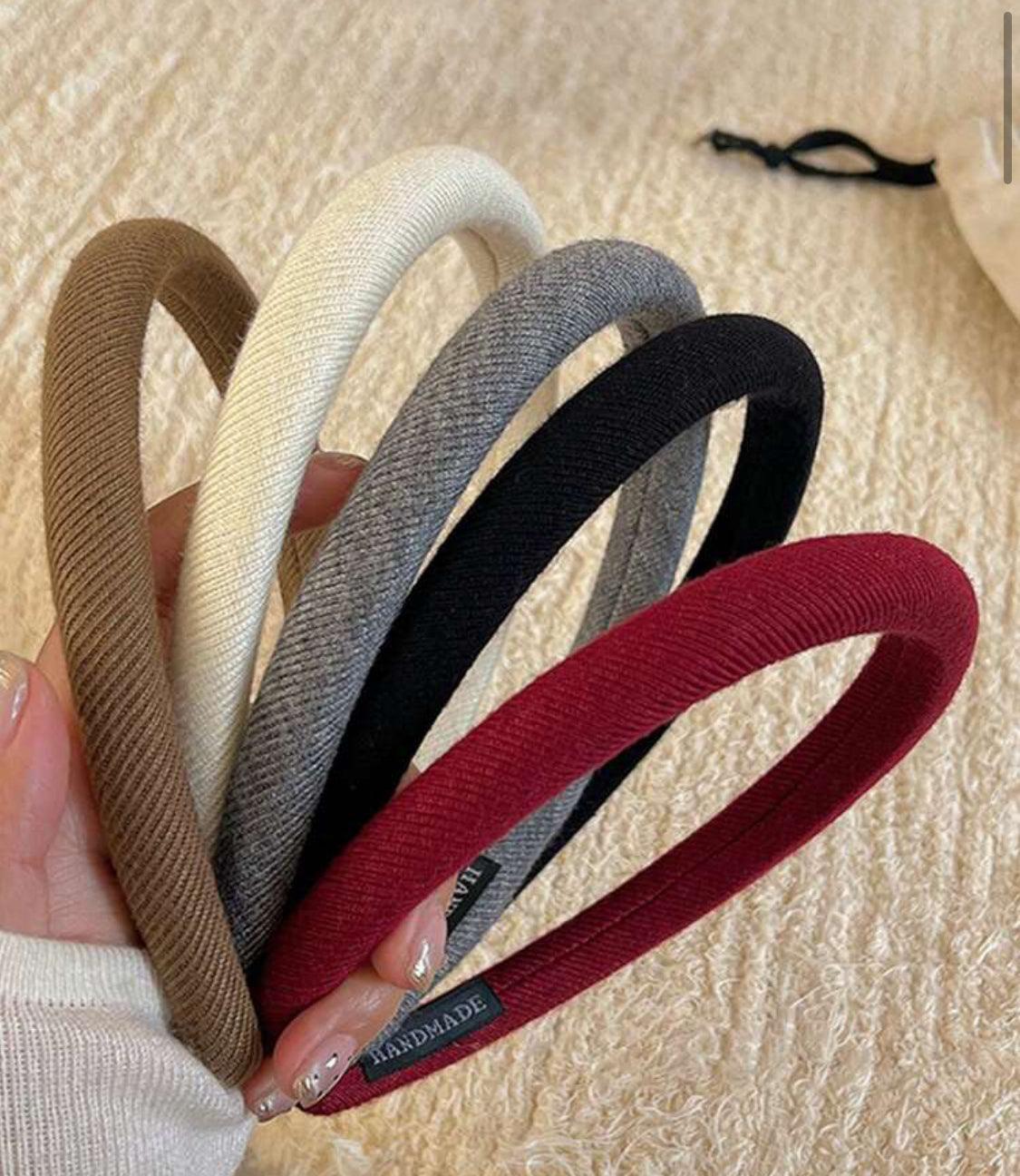 Women’s Solid Color Minimalist Headband-Astd Colors