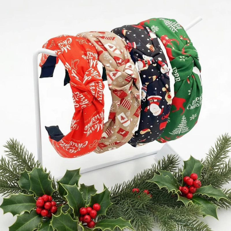 Holiday Knotted Headband