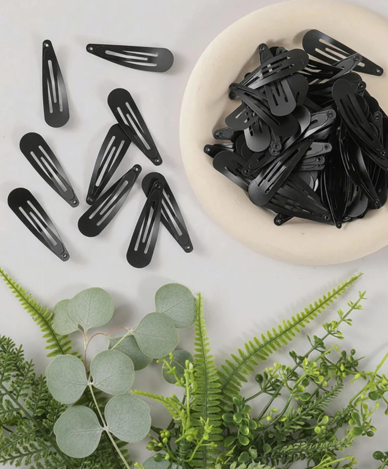 3” Metal Clips-Black, 25 Count