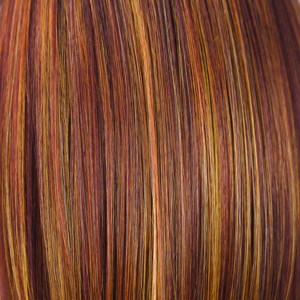 Tomato Bisque - A very interesting red, starting from a rich teak base with lots of different tones woven throughout. From cherry reds to blood orange.