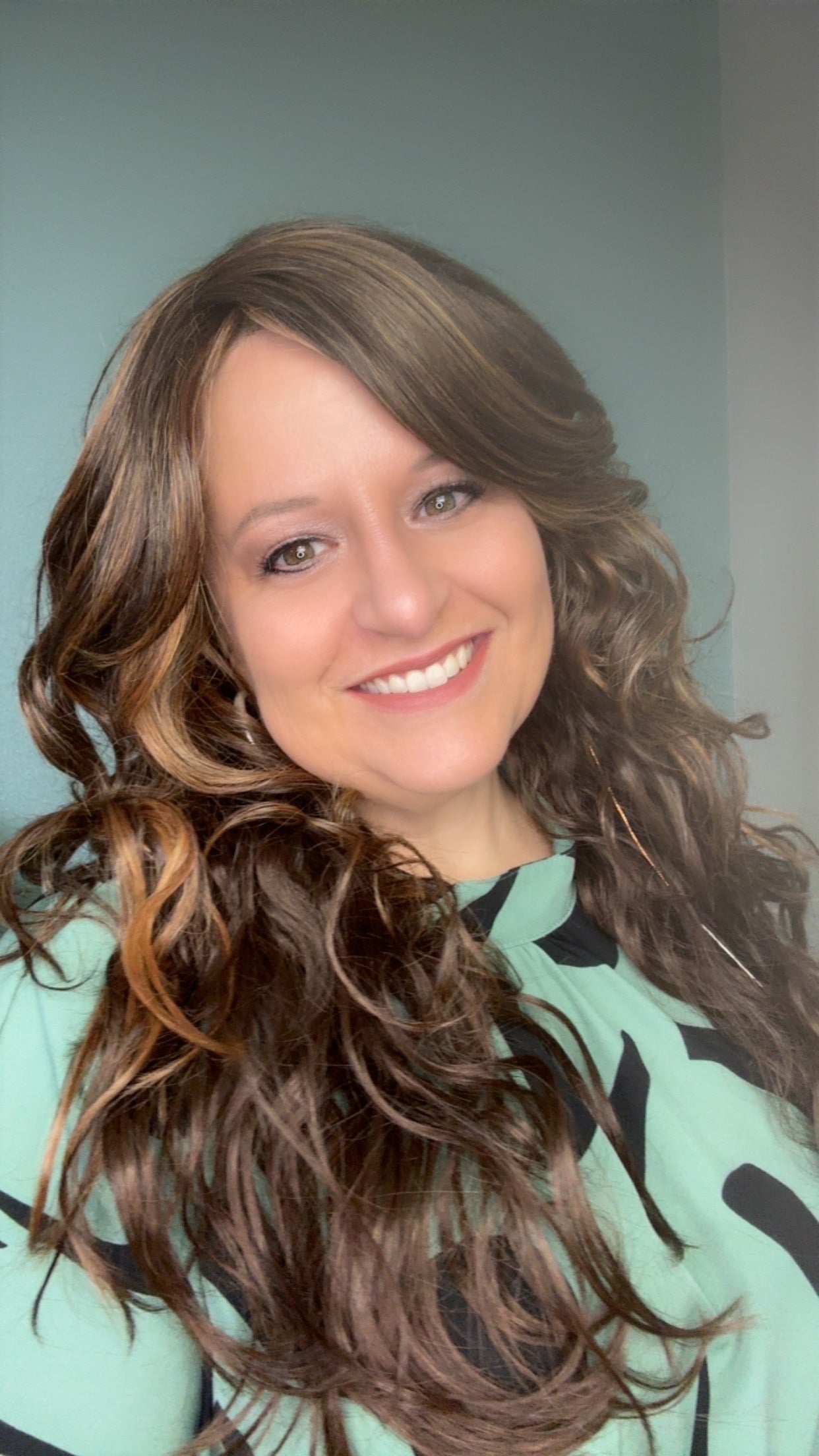 Krista HS Human Hair Blend Luxury Wig