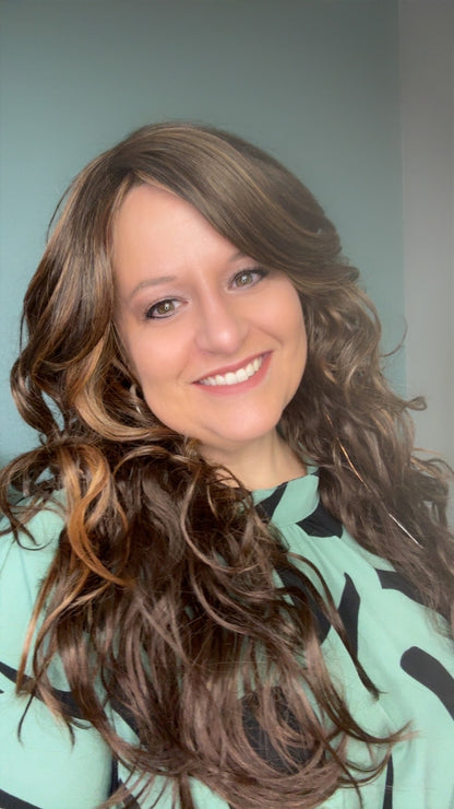 Krista HS Human Hair Blend Luxury Wig