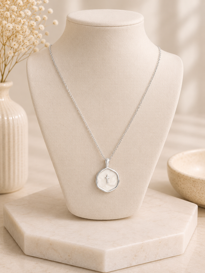 Necklace:  Faithful Grace Pendant and Silver Chain