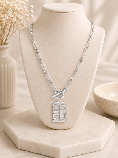 Necklace: Walk by Faith Toggle