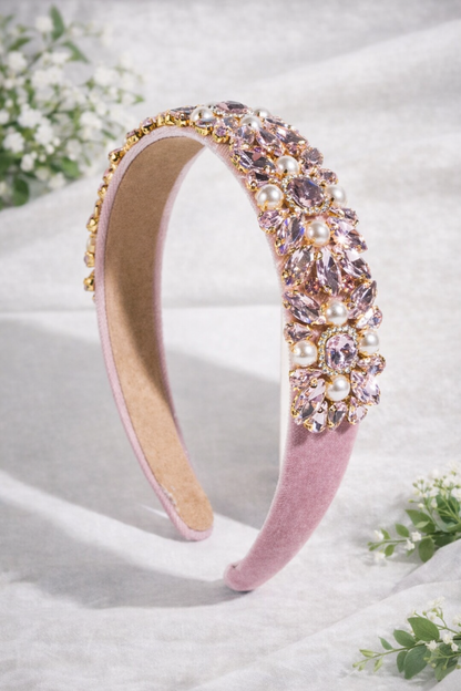 Headband:   Luxe Crystal Embellished