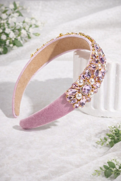Headband:   Luxe Crystal Embellished