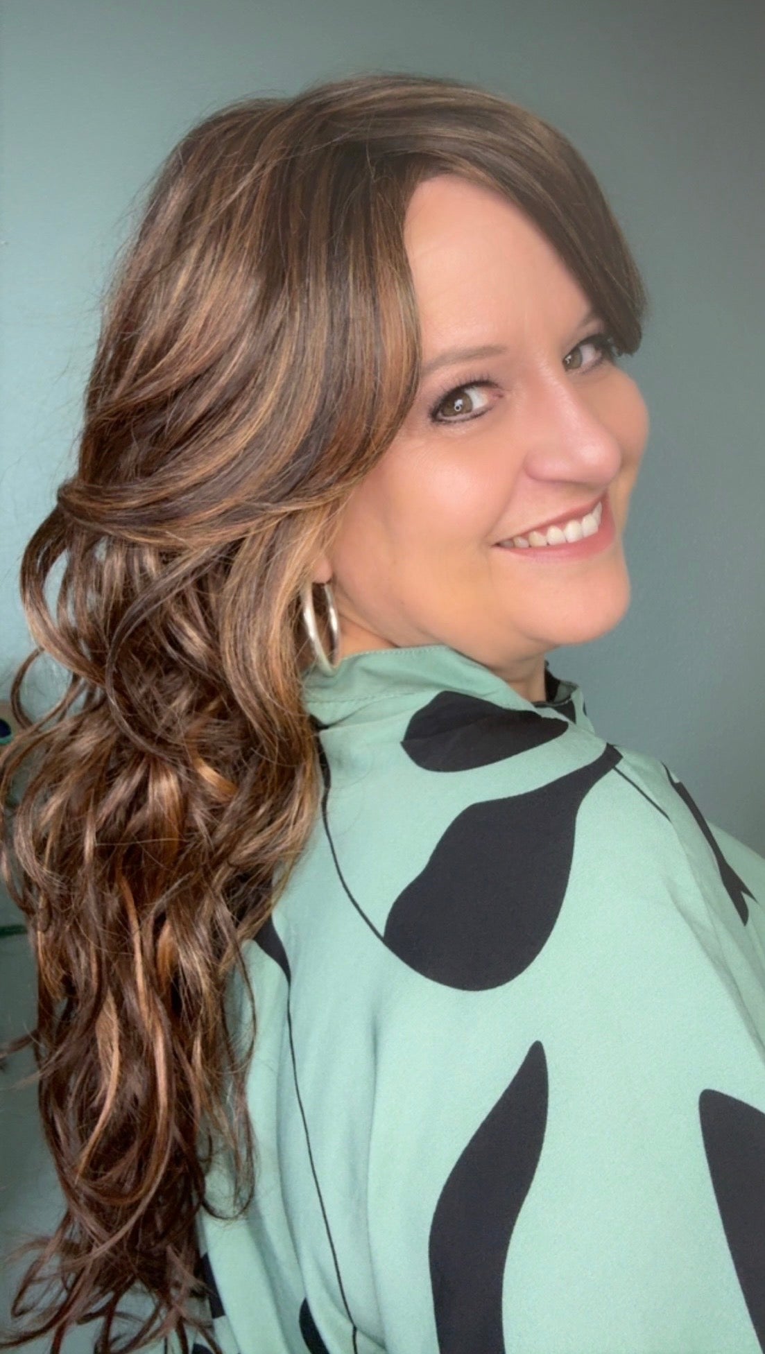 Krista HS Human Hair Blend Luxury Wig