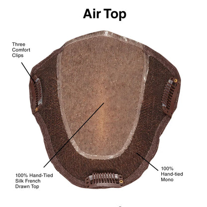 Air Top Human Hair Topper - 14"