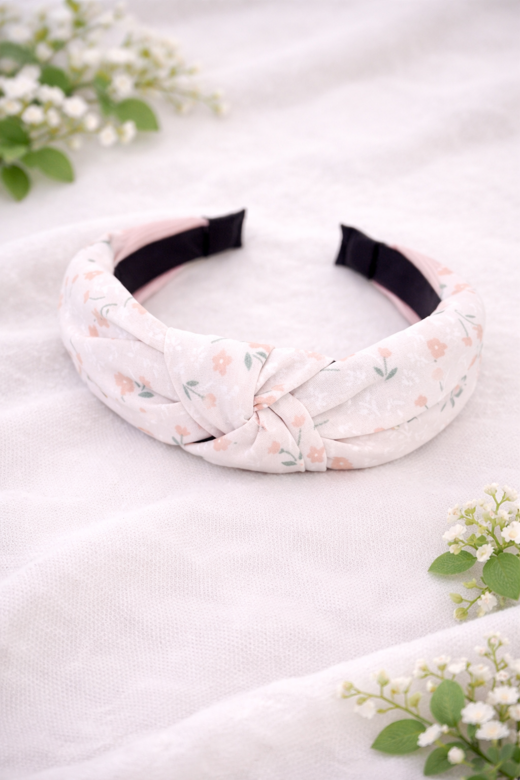 Headband:  Blush and Bloom Knot