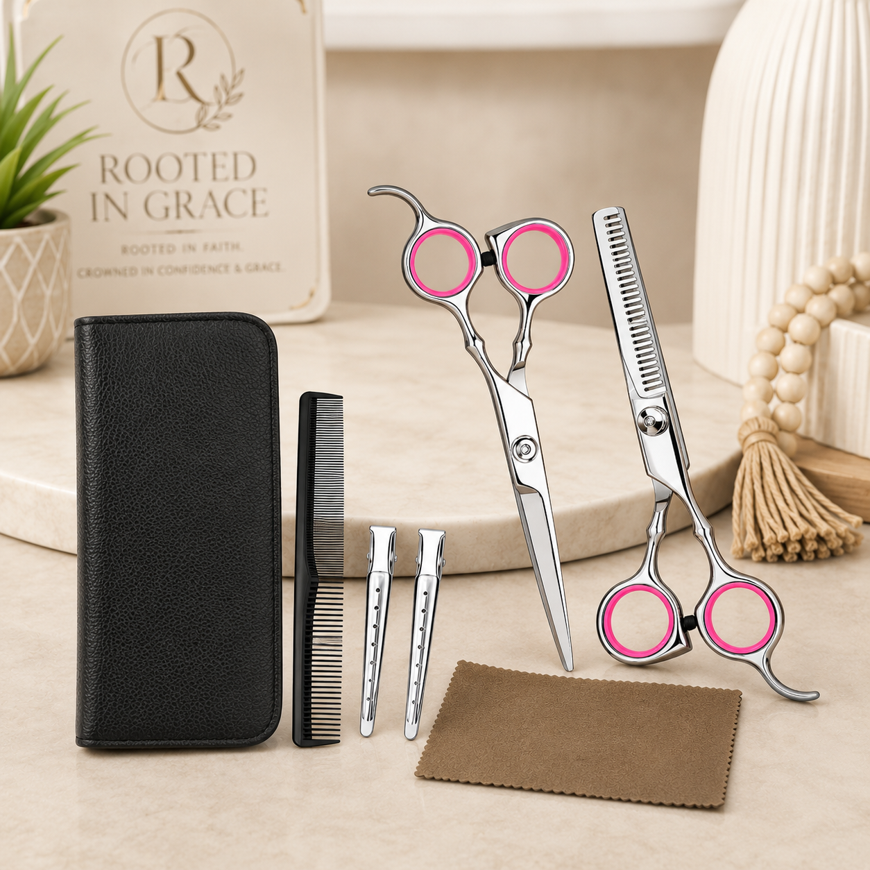Wig Styling Kit with Case