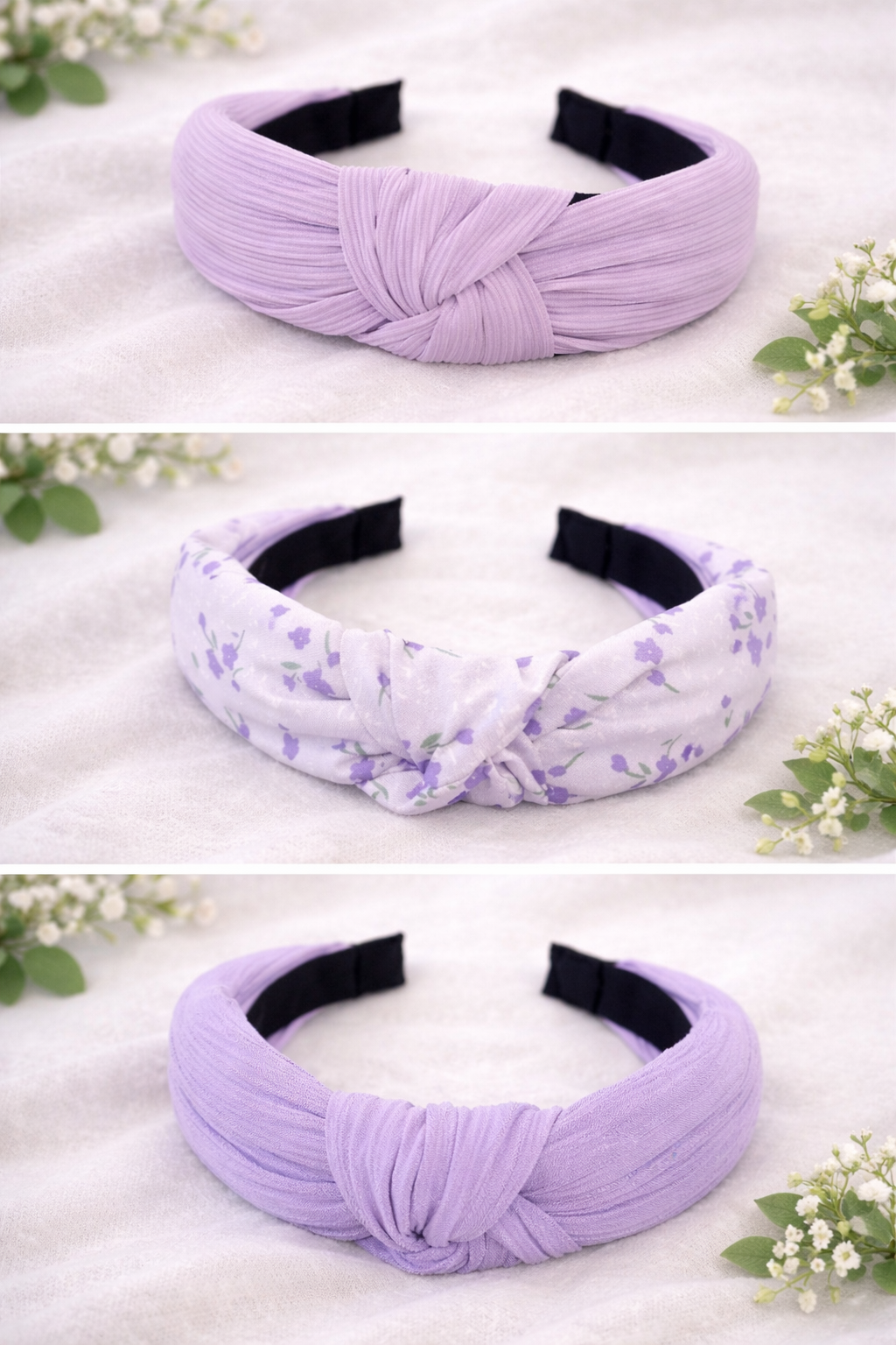 Headband:  Blush and Bloom Knot
