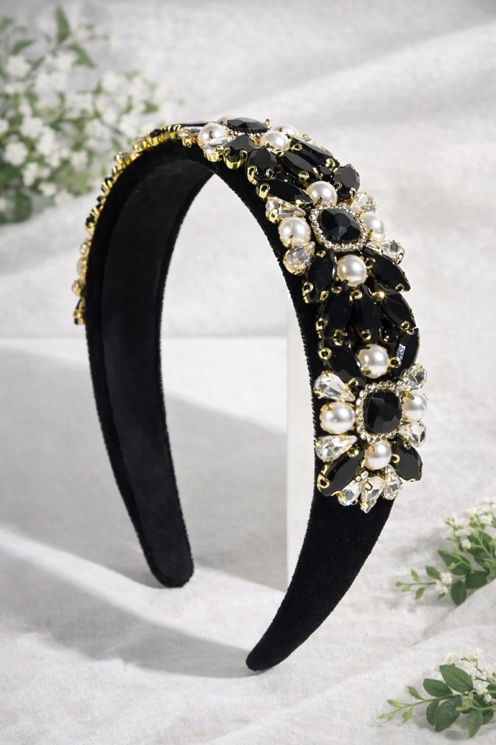Headband:   Luxe Crystal Embellished
