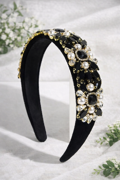 Headband:   Luxe Crystal Embellished