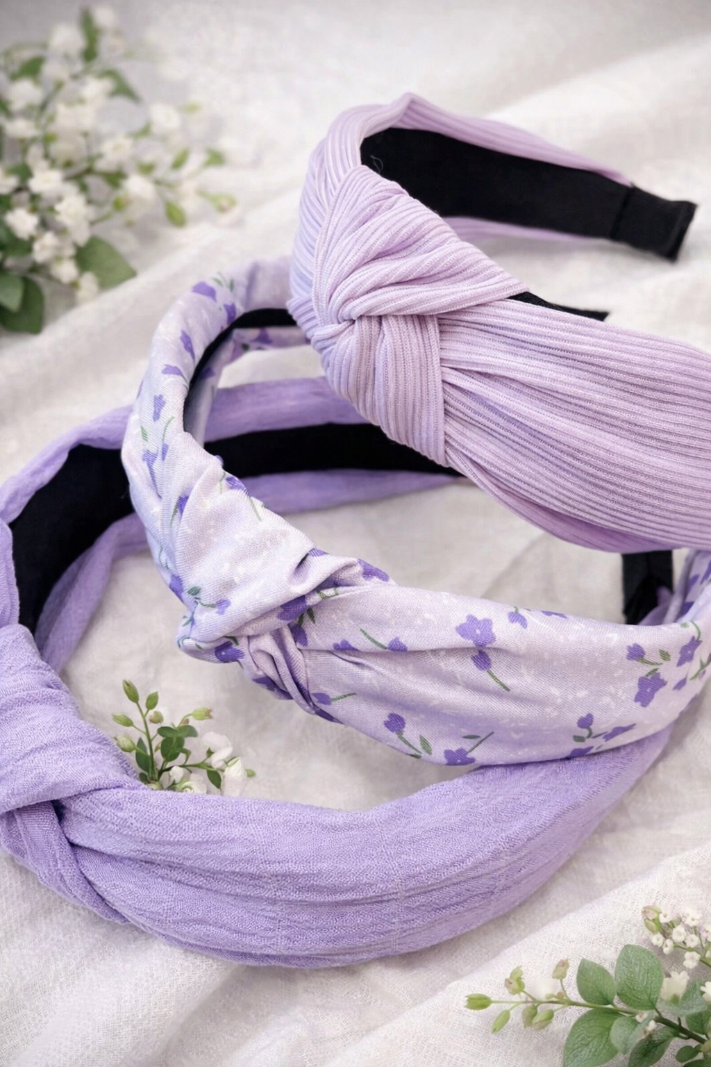 Headband:  Blush and Bloom Knot
