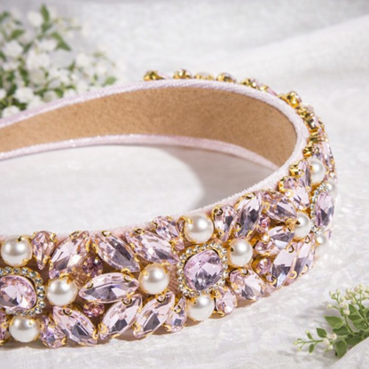 Headband:   Luxe Crystal Embellished