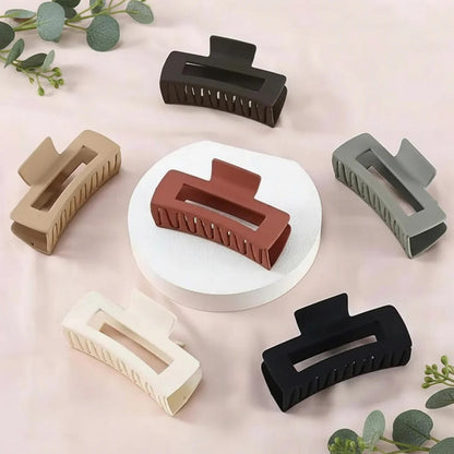 Clip:  Large Minimalist Square Hair Claw Clip-set of 3
