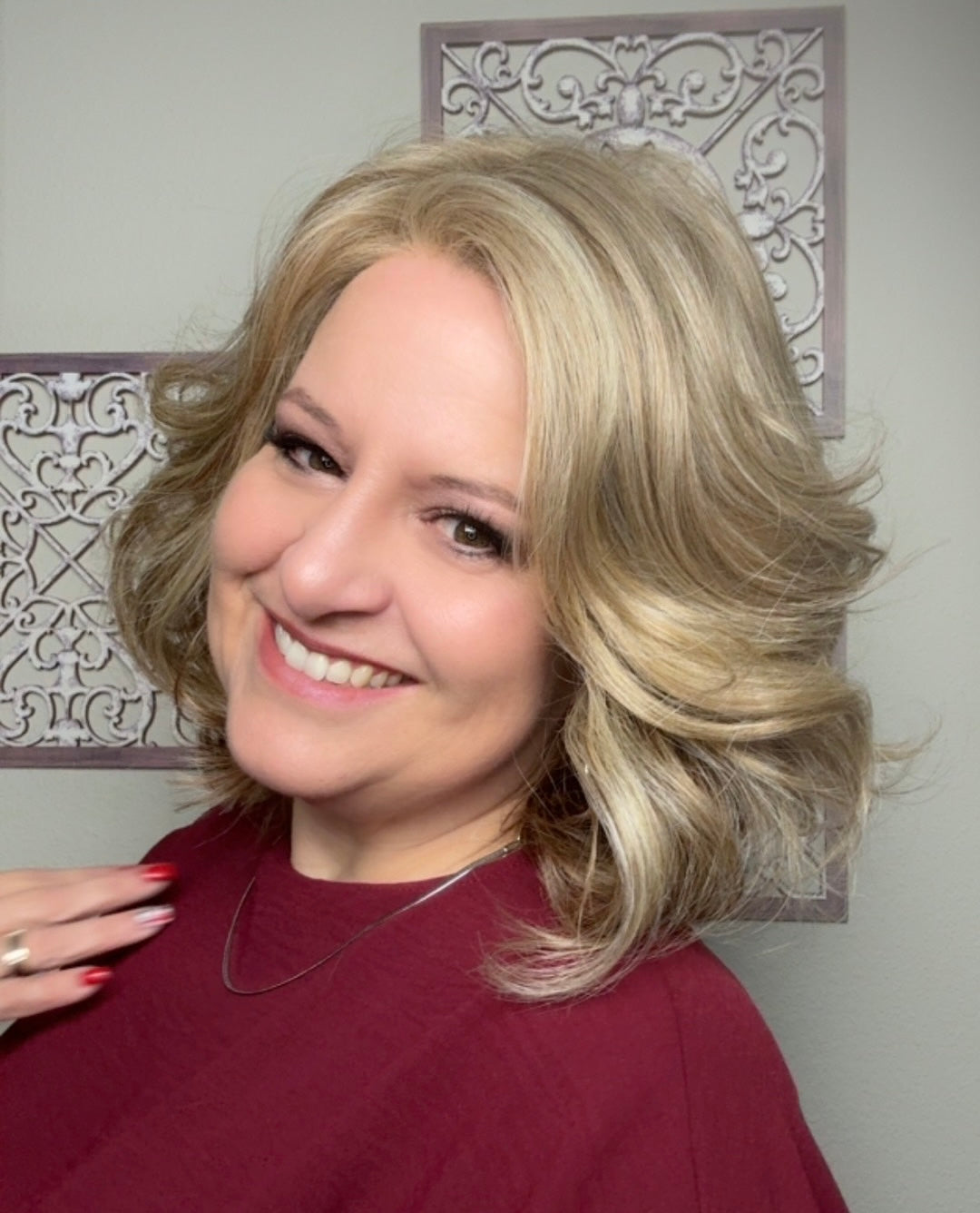 Isabella HS Human Hair Blend Luxury Wig