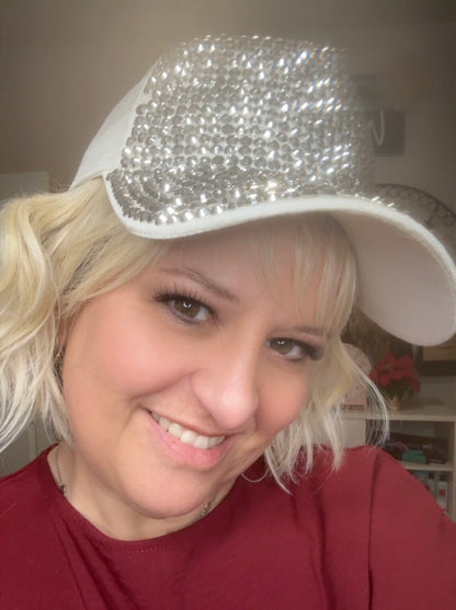 Baseball Cap:  Blinged Up in Assorted Colors