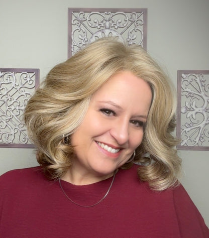 Isabella HS Human Hair Blend Luxury Wig