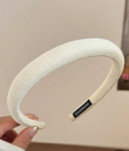Headband: Solid Color Minimalist Style in Astd Colors