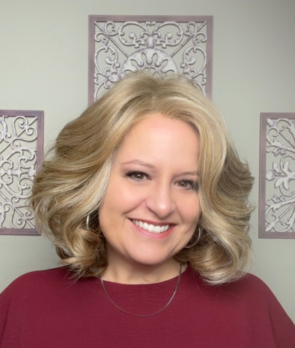 Isabella HS Human Hair Blend Luxury Wig