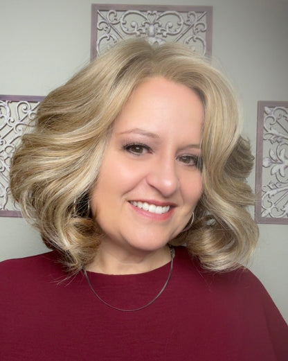 Isabella HS Human Hair Blend Luxury Wig