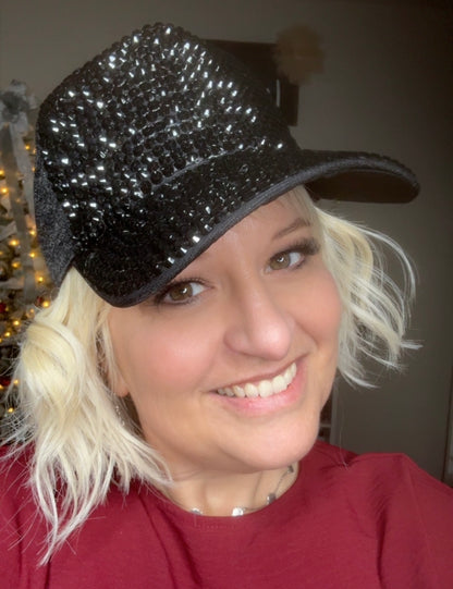 Baseball Cap:  Blinged Up in Assorted Colors