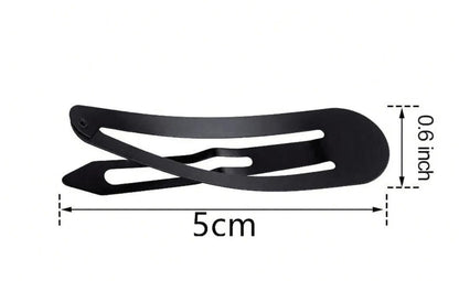 2” Metal Clips-Black, 25 Count