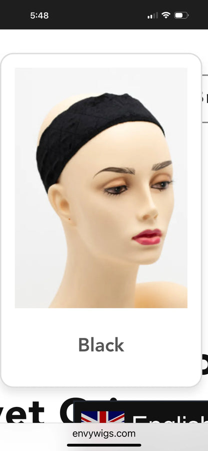 Velvet Adjustable Wig Grip
