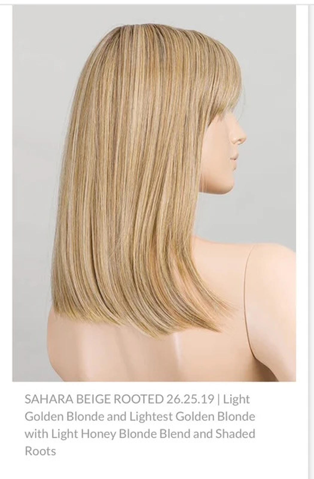 JACKY - Sahara Beige Rooted