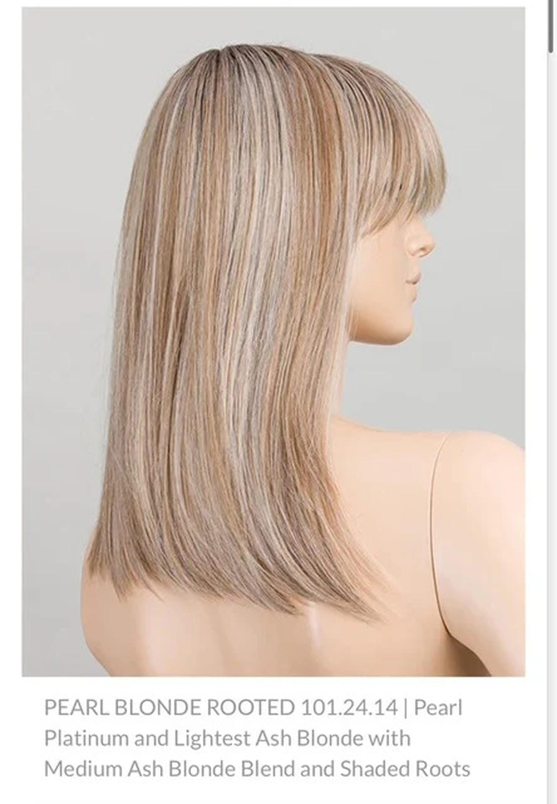 JACKY - Pearl Blonde Rooted