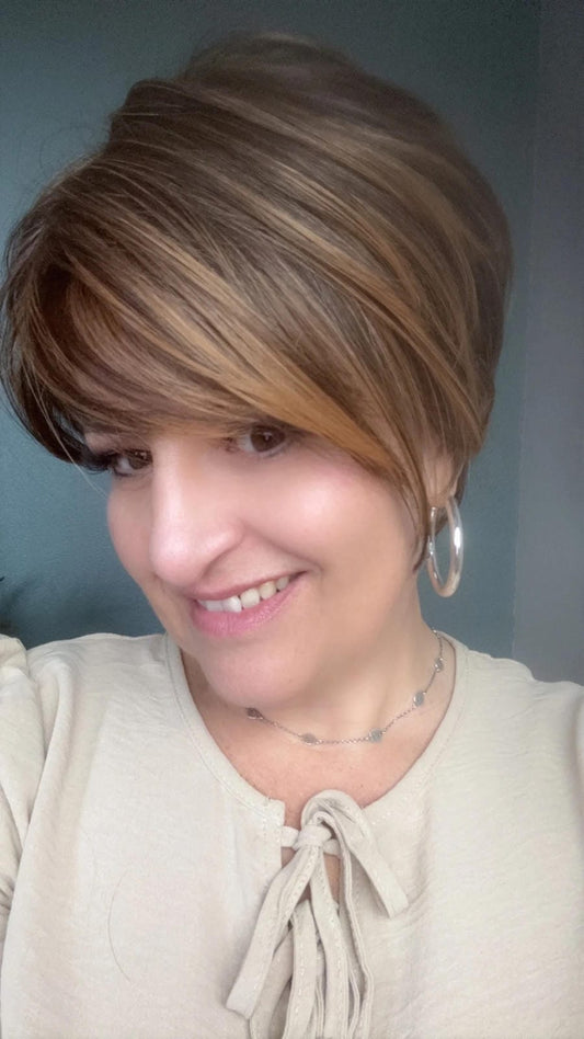 Angled Pixie HS Luxury Synthetic Wig
