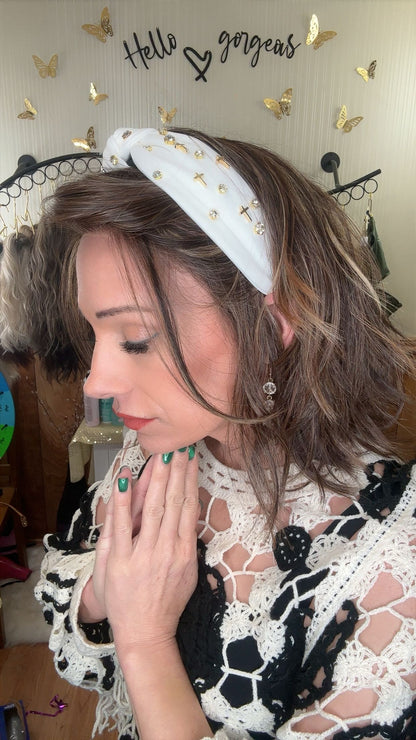 Headband:  Crowned in Faith