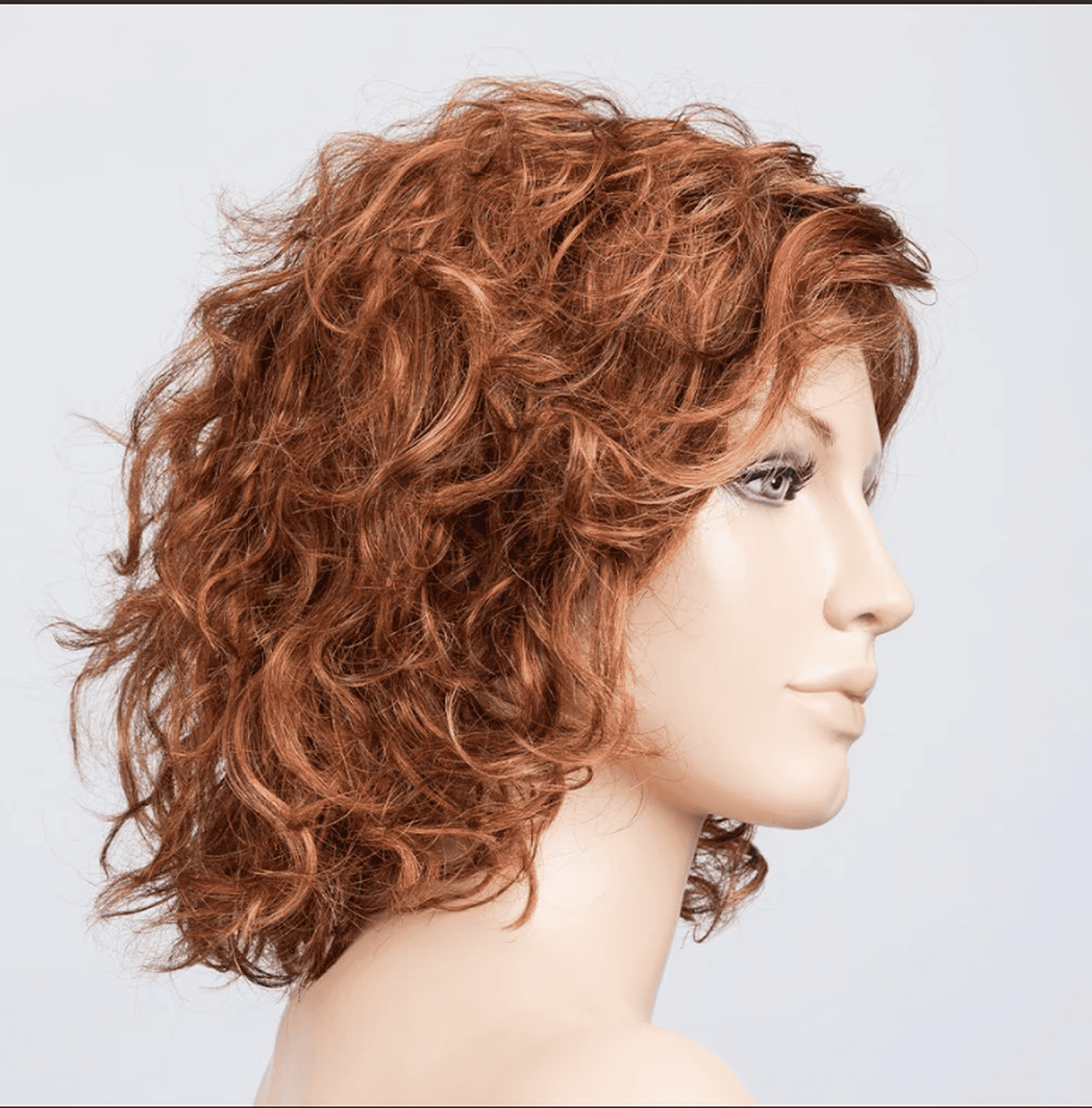 Safranred Rooted - Light Auburn and Light Reddish Auburn with Light Copper Red  Blend and Shaded Roots