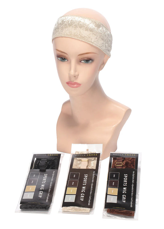 Velvet Sports Wig Grip by Belletress Adjustable Wig Grip --Adjustable Strap - No Velcro