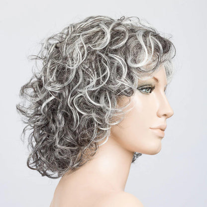Salt and Pepper Mix - Dark Brown and Pure White with Darkest Brown and Grey Blend