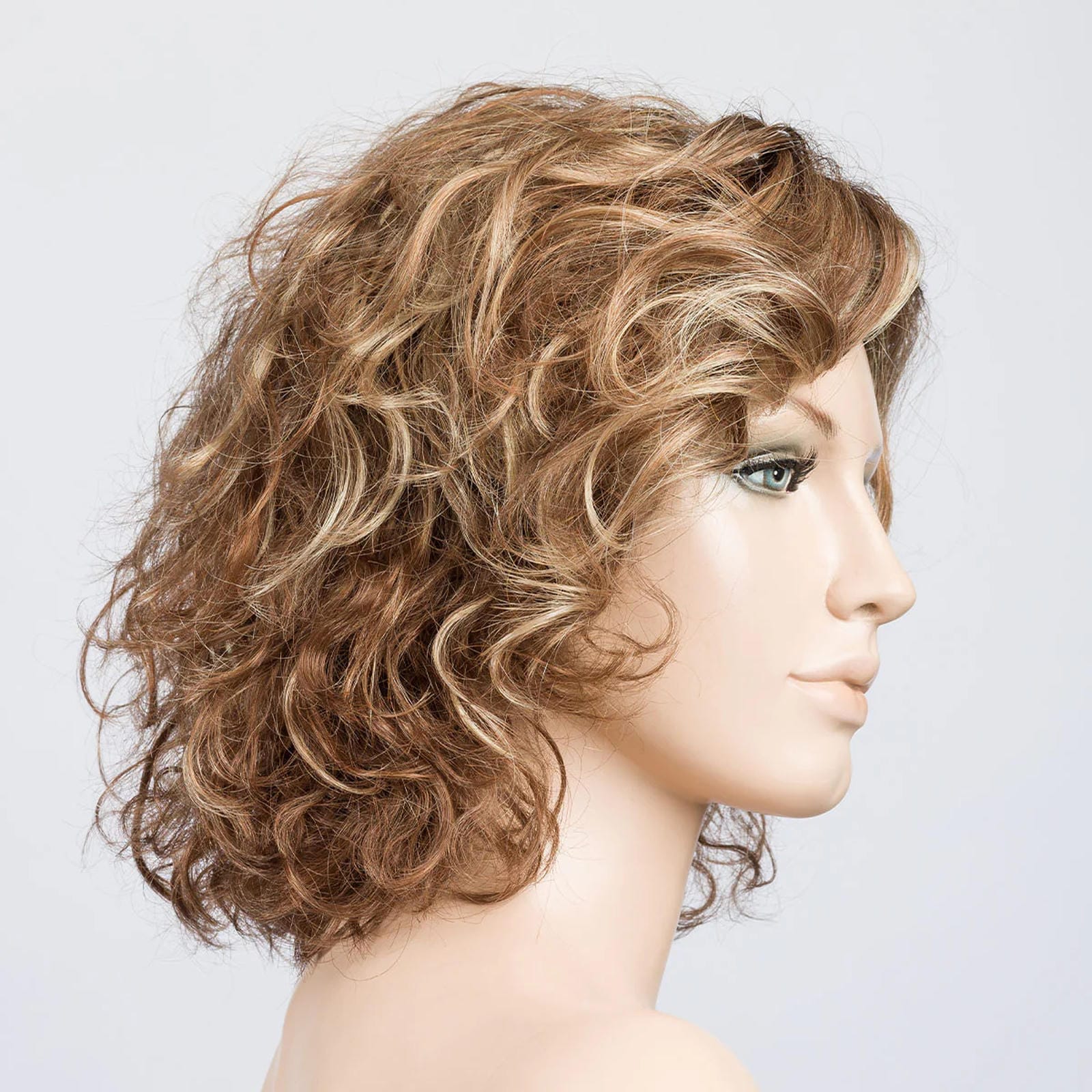 Tobacco Rooted - Lightest Brown, Light Golden Blonde, and Dark Strawberry Blonde Blend with Shaded Roots